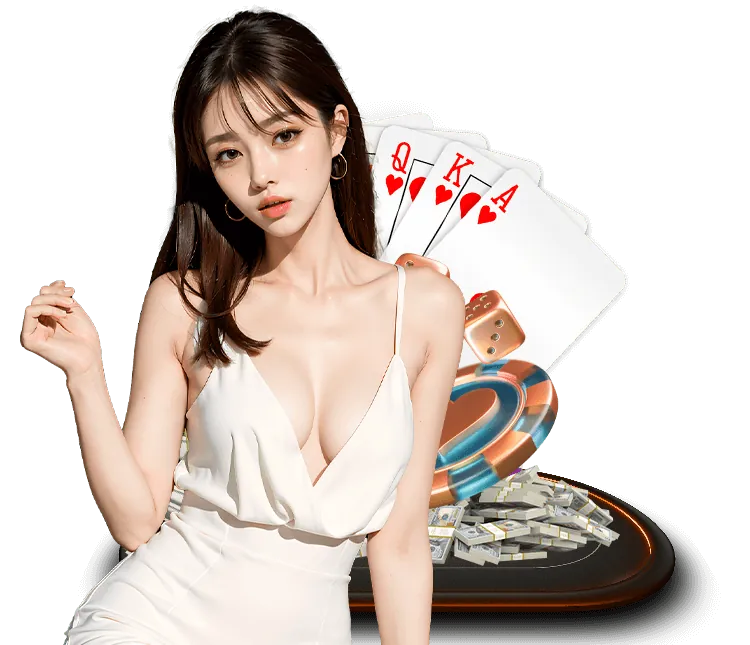 Bàn chơi casino trực tuyến với dealer xinh đẹp tại Vào Bóng.